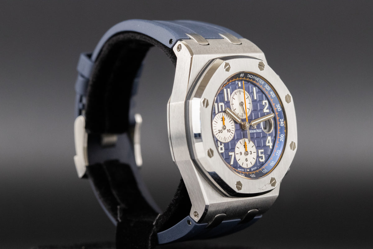 Audemars Piguet<br>26470ST Royal Oak Offshore 'Brick' Blue Dial