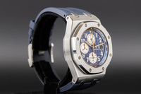 Audemars Piguet<br>26470ST Royal Oak Offshore 'Brick' Blue Dial