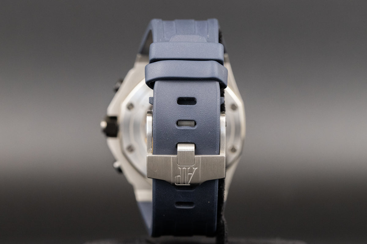 Audemars Piguet<br>26470ST Royal Oak Offshore 'Brick' Blue Dial