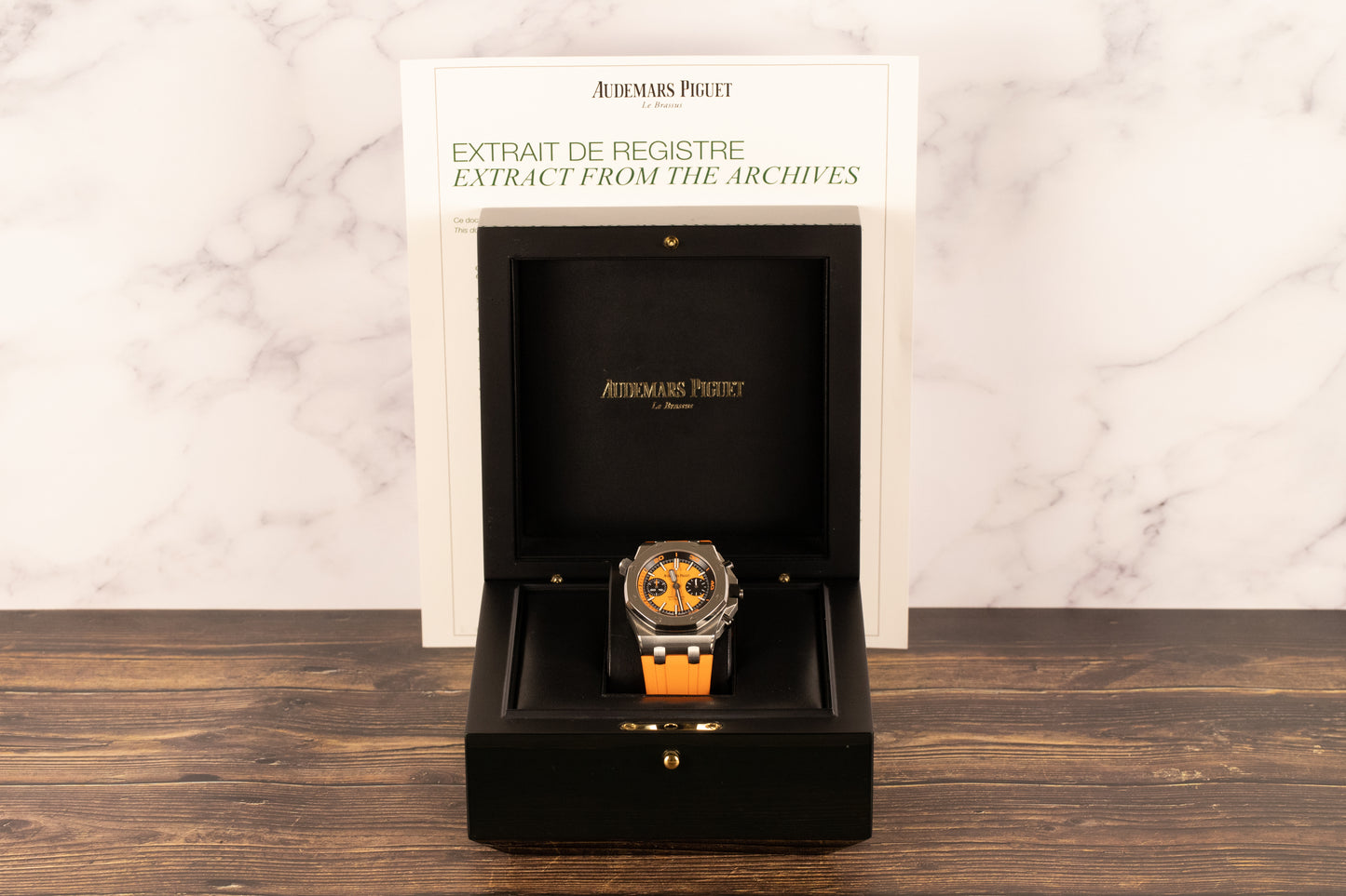Audemars Piguet 26703ST Royal Oak Offshore Chronograph Diver Orange Dial
