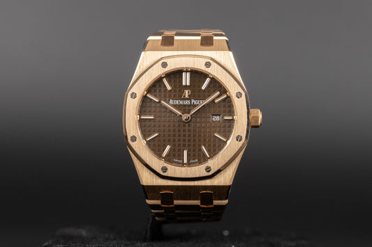 Audemars Piguet<br>67650OR Lady Royal Oak Chocolate Dial