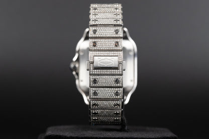 Cartier<br>WSSA0018 Santos De Cartier Custom Diamond
