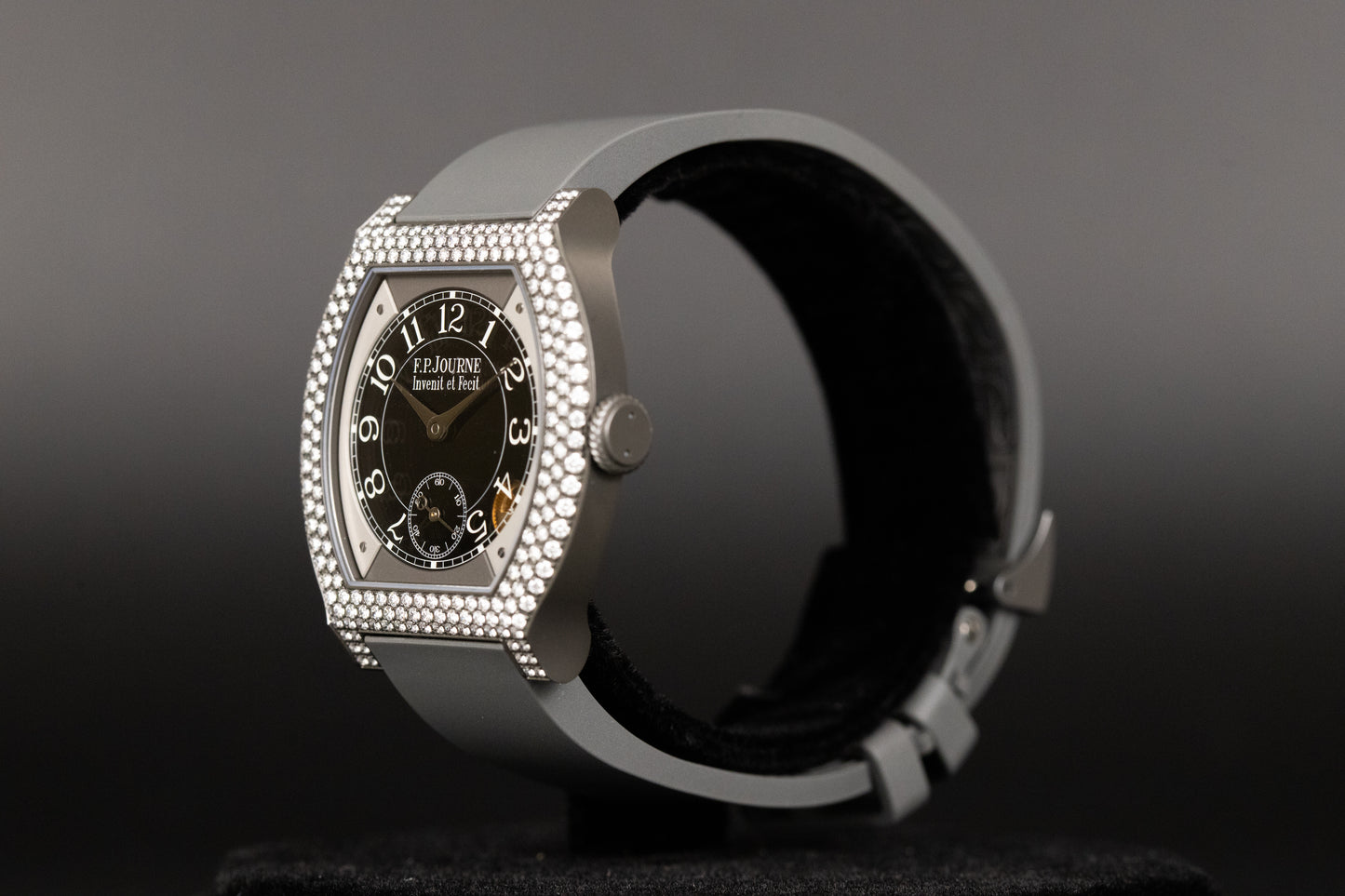 F.P. Journe<br>Elegante 40 MM Titalyt 12 Rows Of Diamonds