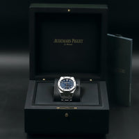 Audemars Piguet<br>15450ST Royal Oak Blue Dial