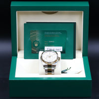 Rolex<br>326933 Sky-Dweller SS/18k White Dial