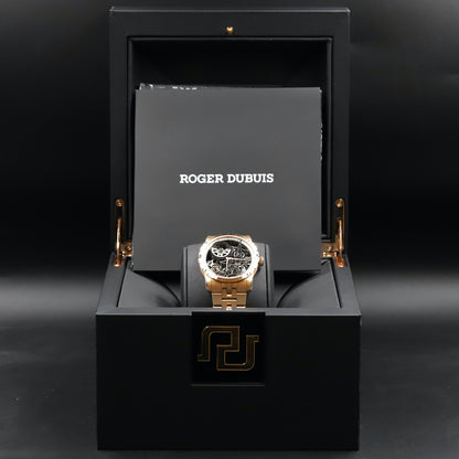 Roger Dubuis<br>RDDBEX0788 Excalibur Automatic Skeleton Rose Gold