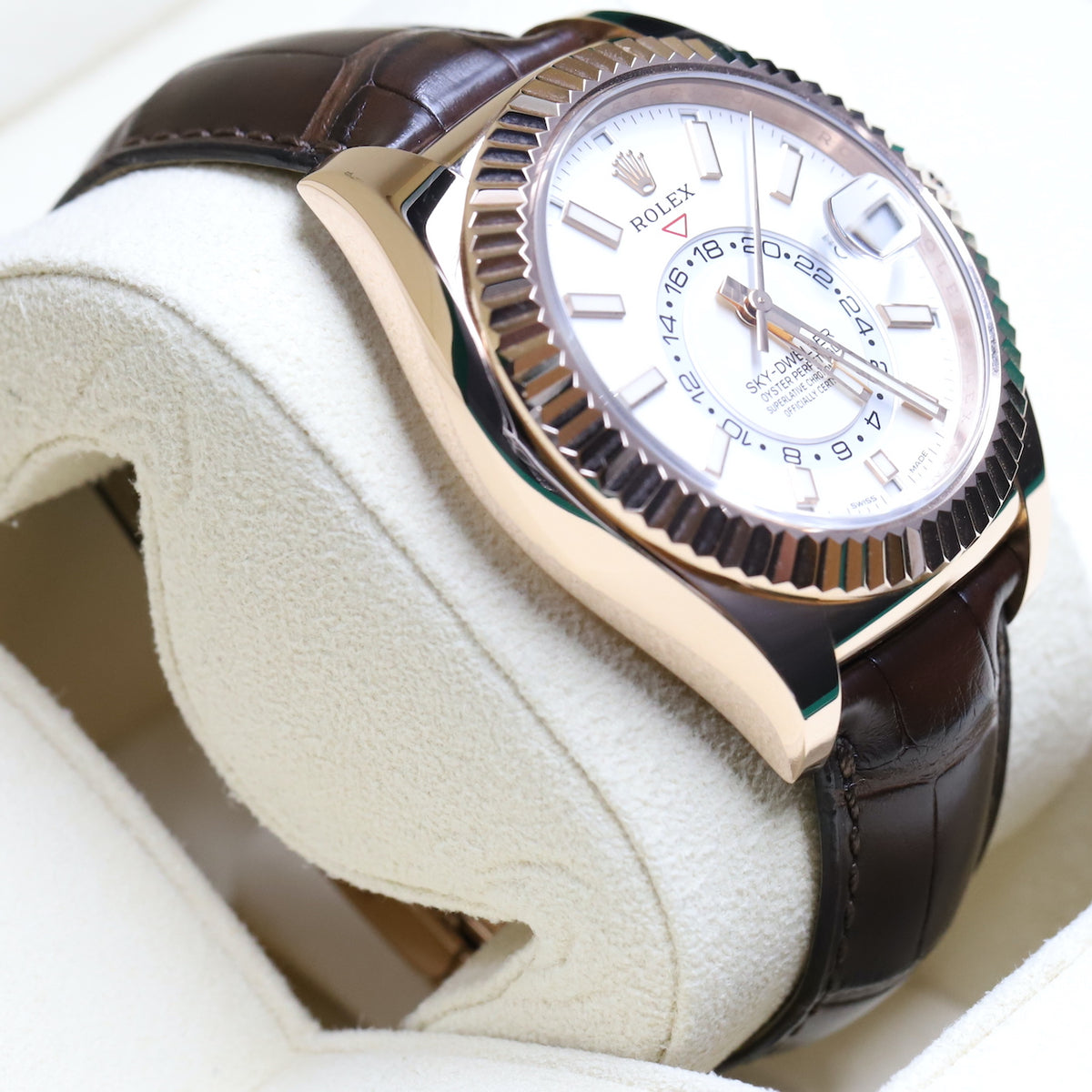 Rolex<br>326135 Sky-Dweller White Dial