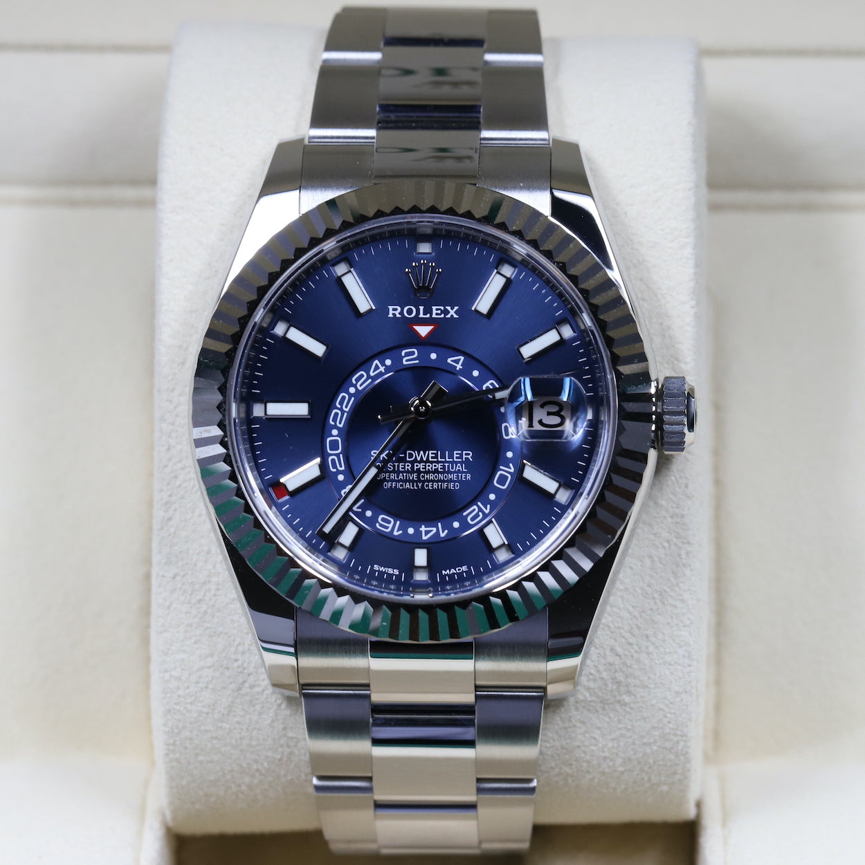 Rolex<br>326934 Sky-Dweller Blue Dial