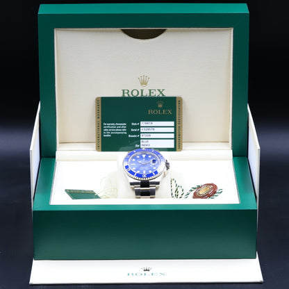 Rolex<br>116619LB Submariner 'Smurf'