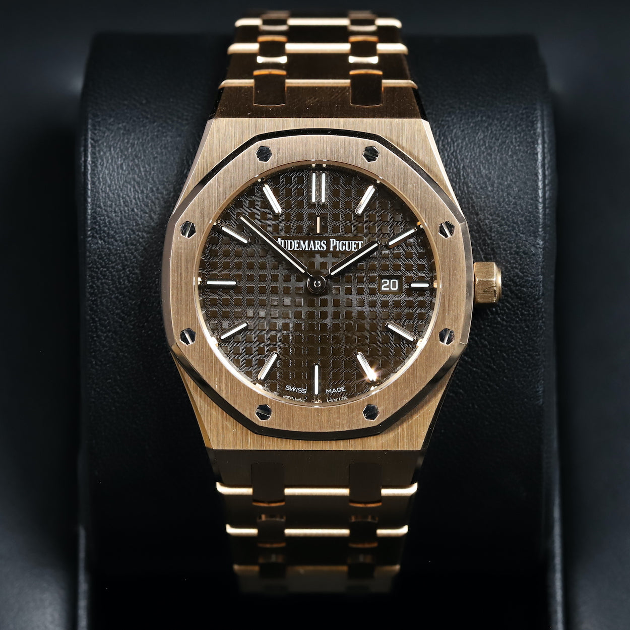 Audemars Piguet<br>67650OR Lady Royal Oak Chocolate Dial