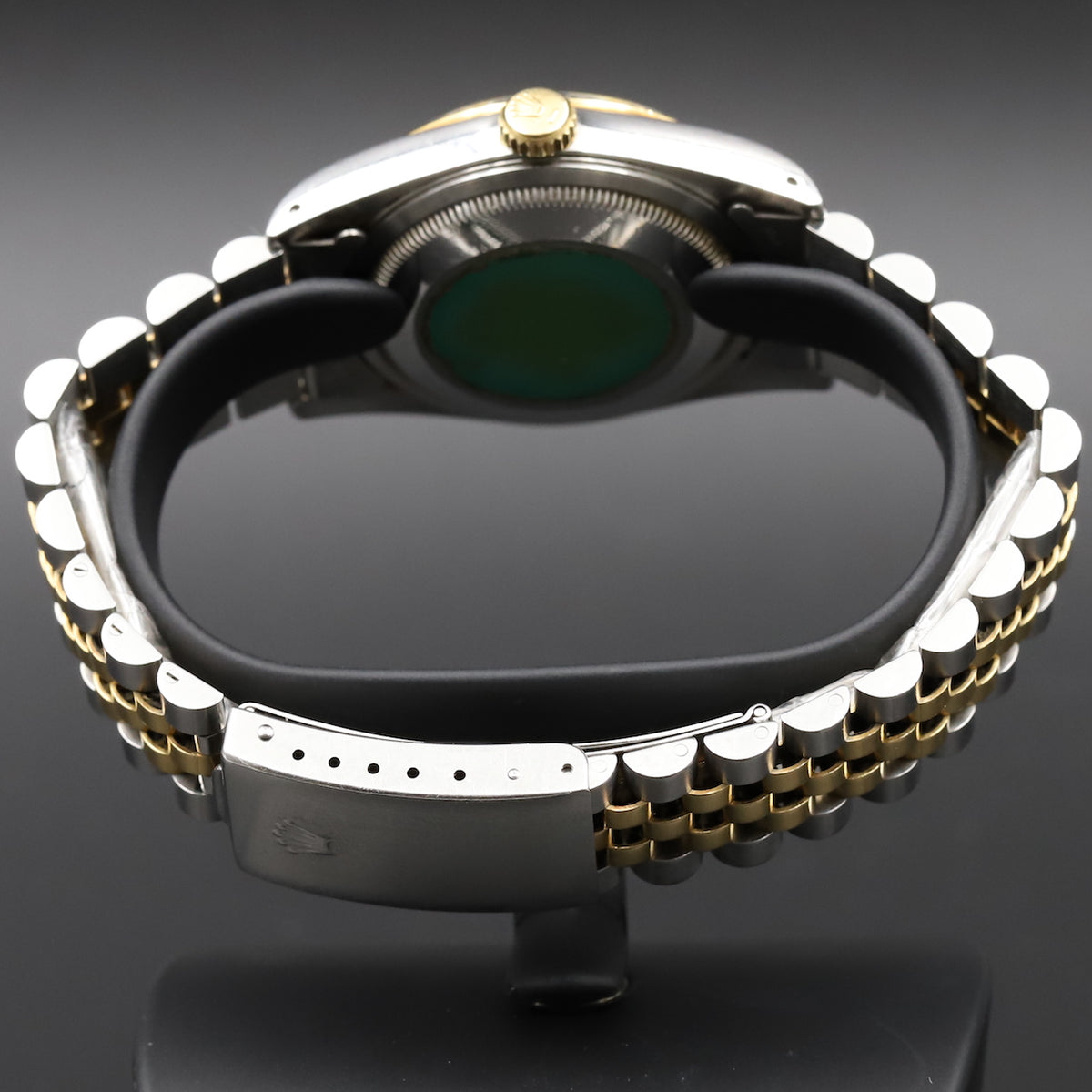 Rolex<br>16233 Datejust 36 SS/18k Champagne Diamond Dial