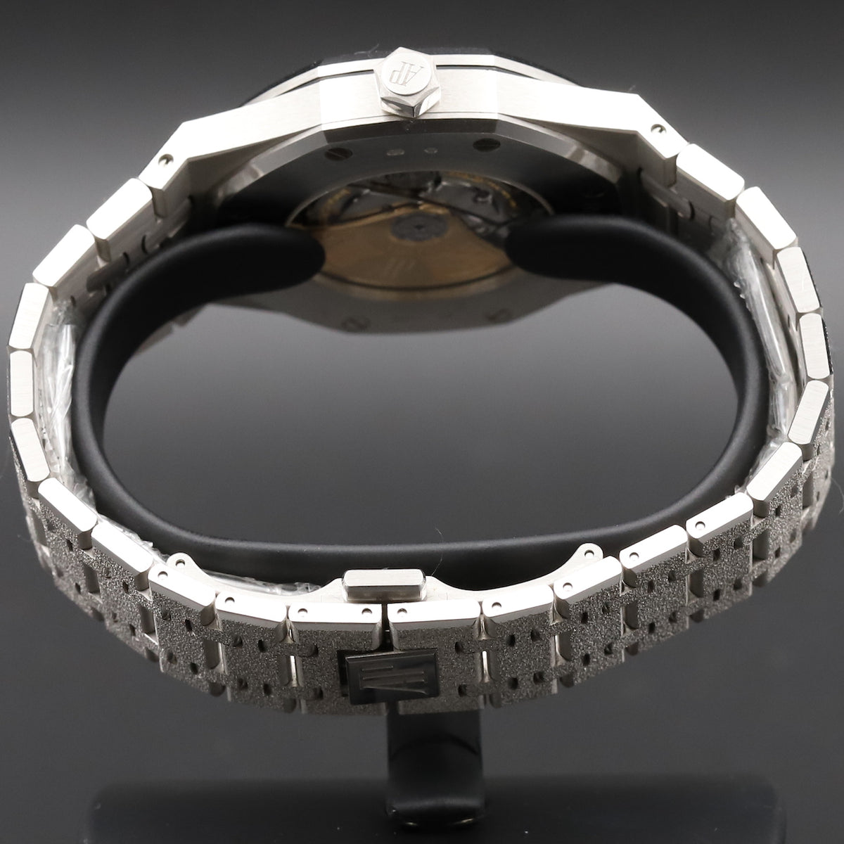 Audemars Piguet<br>15410BC Royal Oak Frosted White Gold Blue Dial