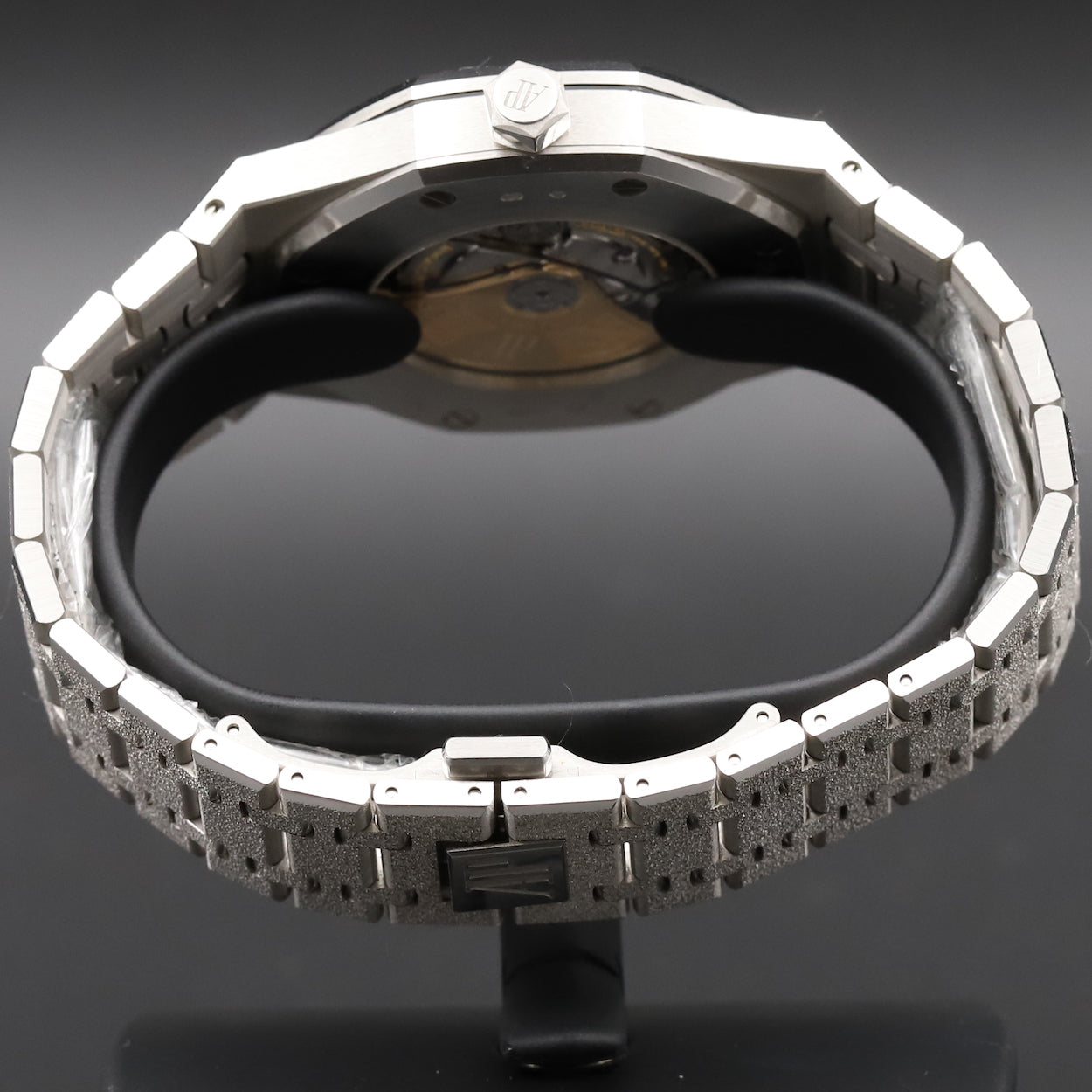 Audemars Piguet<br>15410BC Royal Oak Frosted White Gold Blue Dial