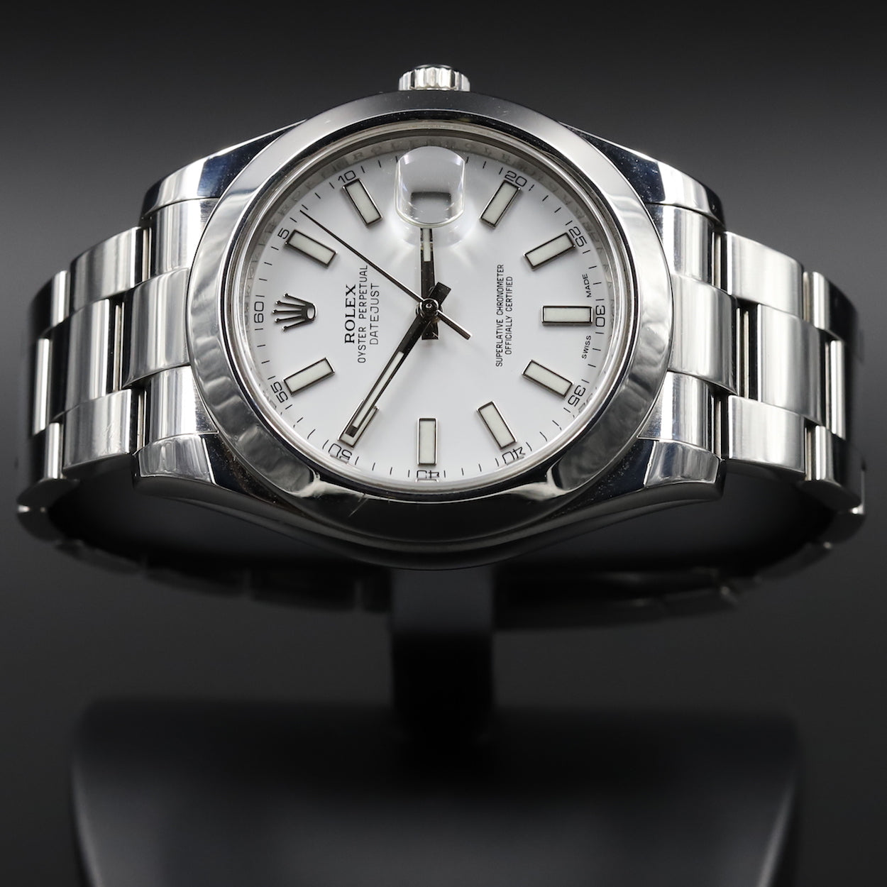 Rolex<br>116300 Datejust II White Dial
