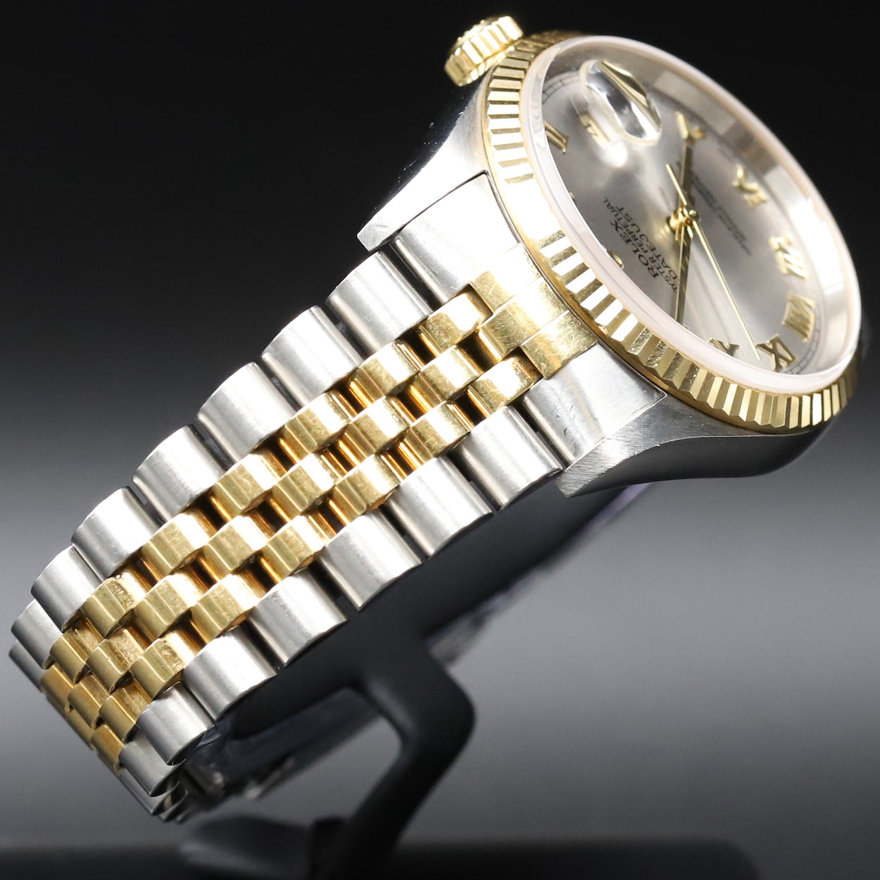 Rolex<br>16013 Datejust 36 SS/18k Slate Dial
