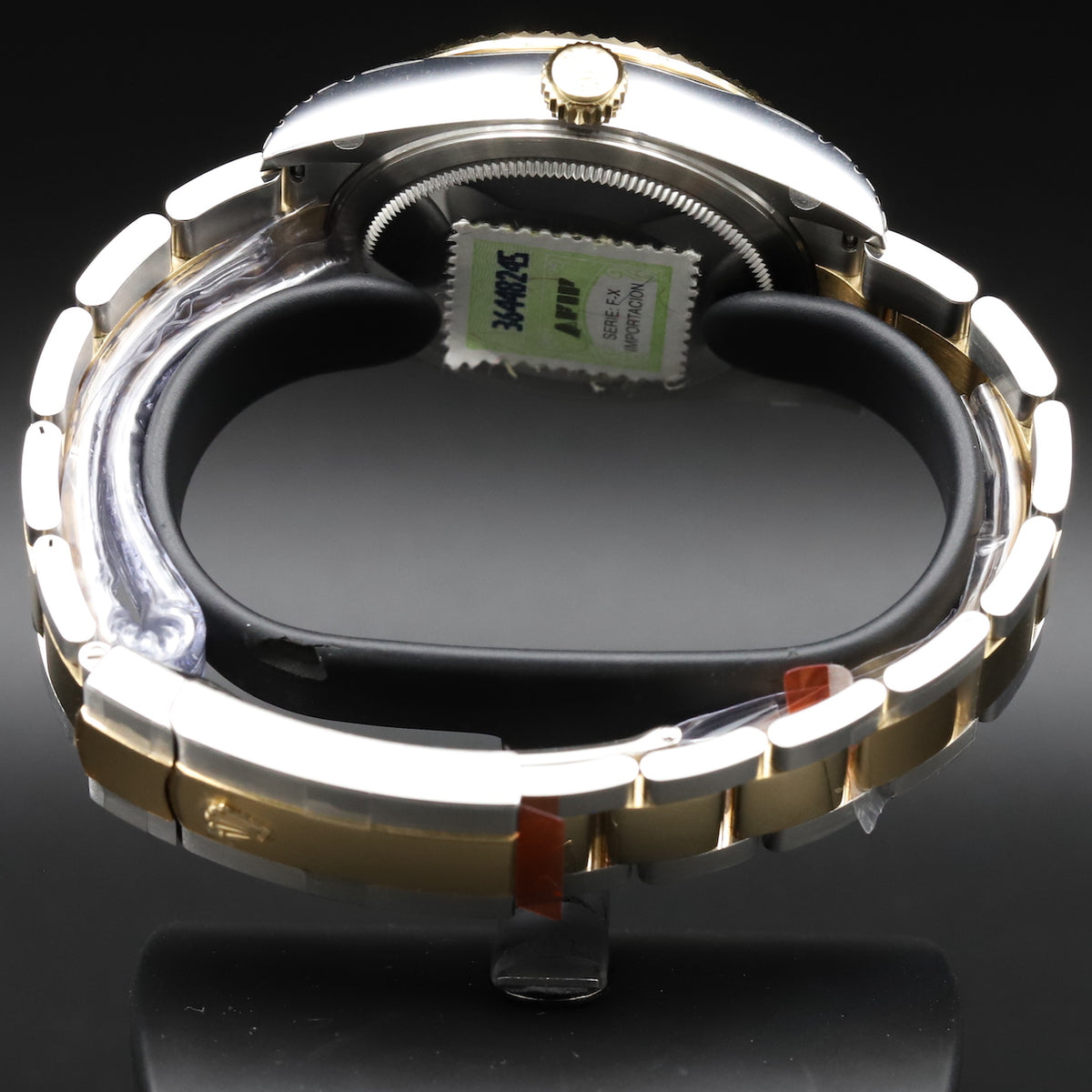 Rolex<br>326933 Sky-Dweller SS/18k Black Dial