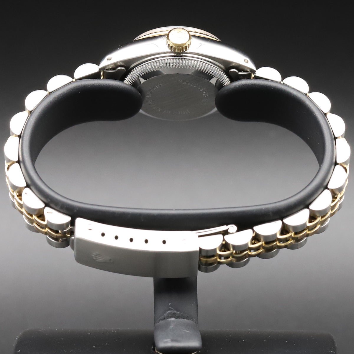 Rolex<br>179173 Datejust 26 18k/SS Black Diamond Dial