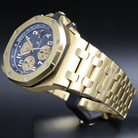 Audemars Piguet<br>26470BA Royal Oak Offshore 'Brick' Blue Dial