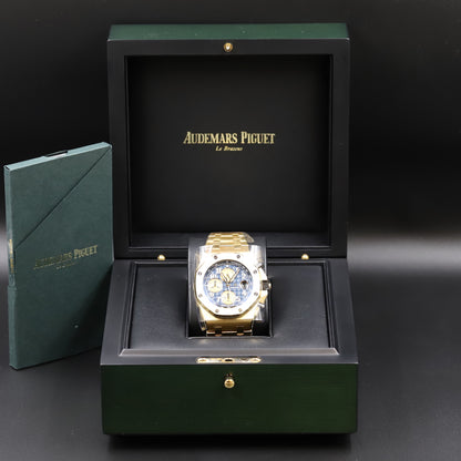 Audemars Piguet<br>26470BA Royal Oak Offshore 'Brick' Blue Dial