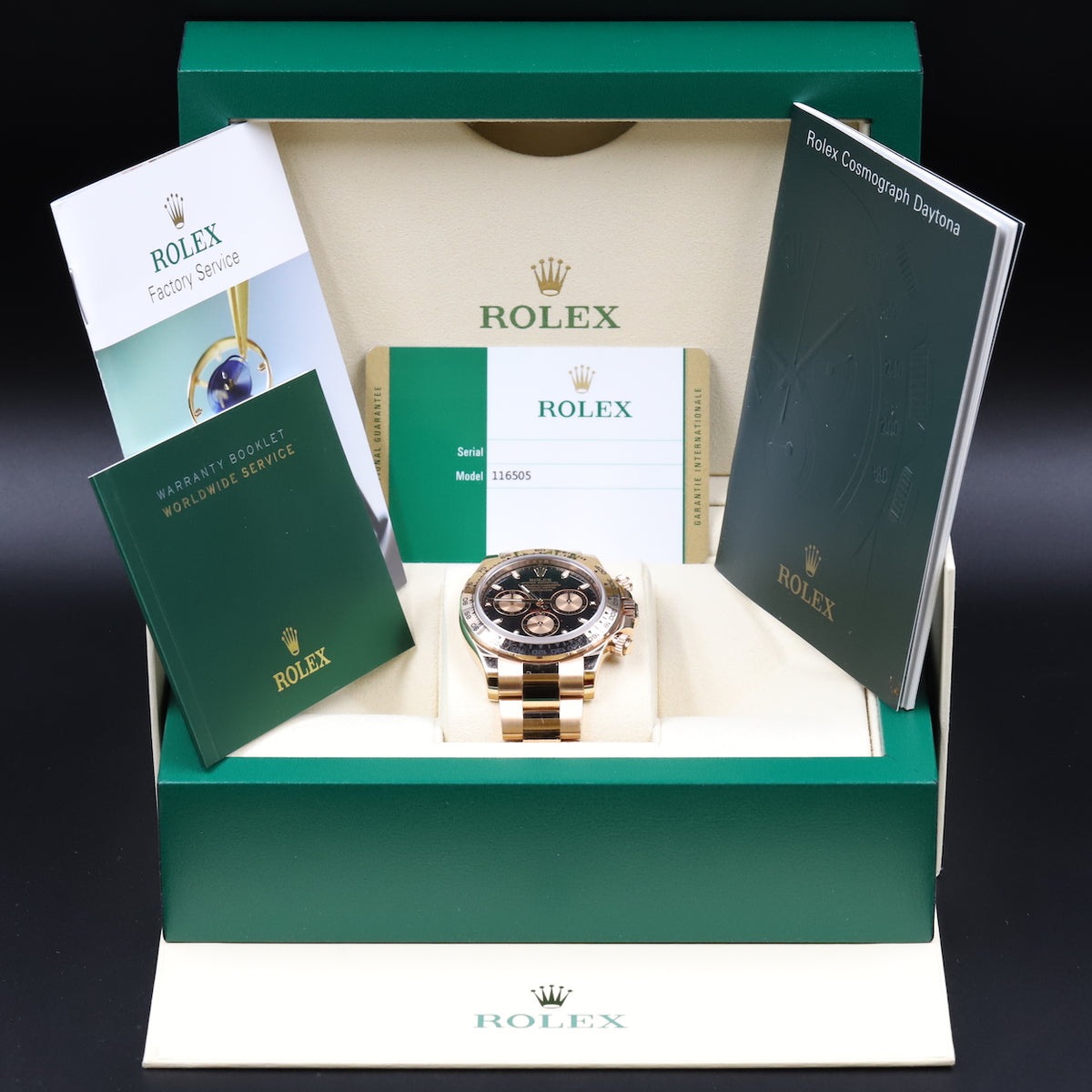 Rolex<br>116505 Daytona Black Dial