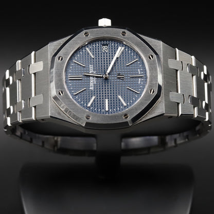 Audemars Piguet<br>15202ST Royal Oak Jumbo Blue Dial
