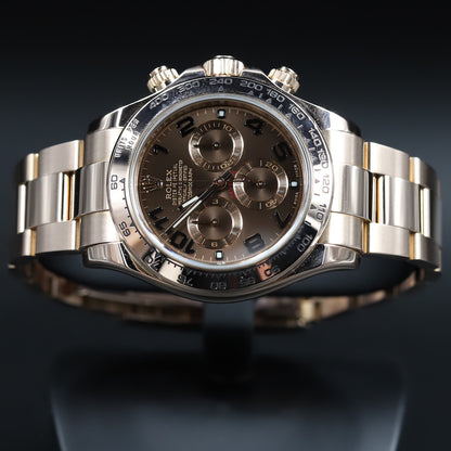 Rolex<br>116505 Daytona Chocolate Arabic Numeral Dial