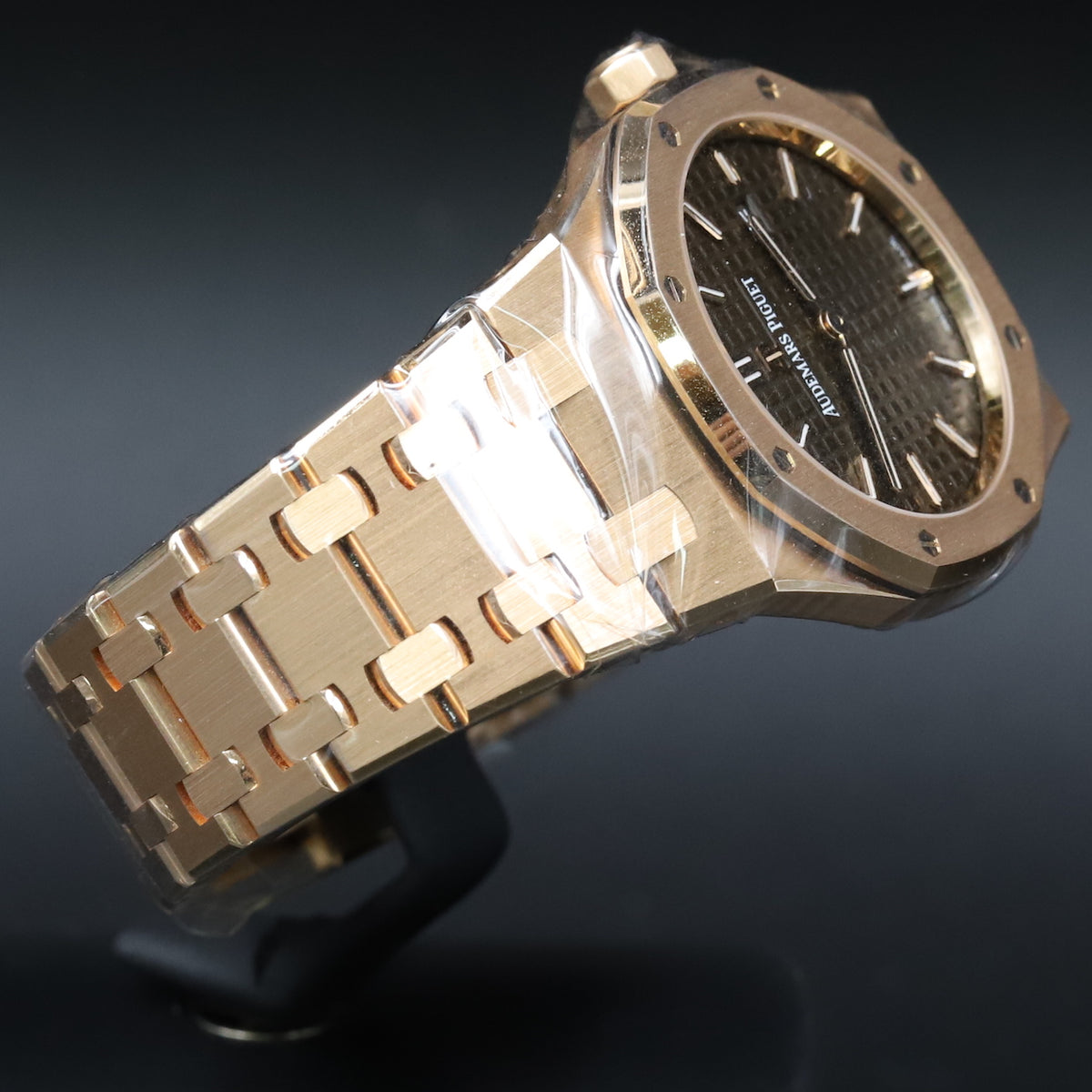 Audemars Piguet<br>67650OR Lady Royal Oak Chocolate Dial