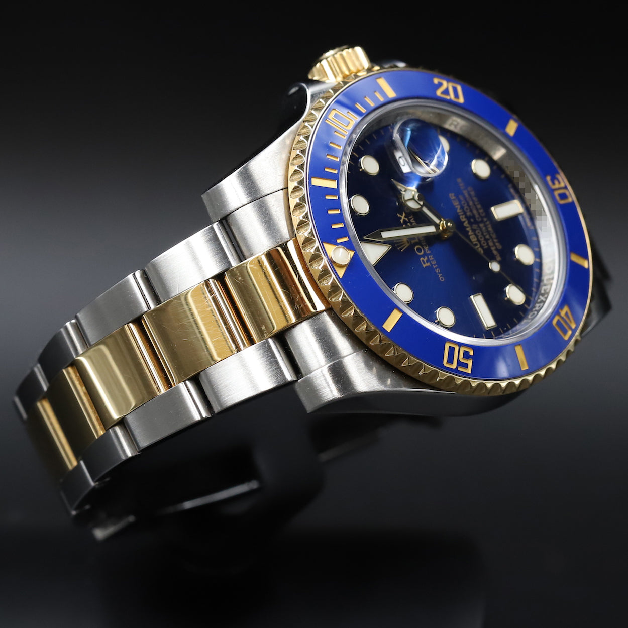 Rolex<br>116613LB Submariner SS/18k Blue Dial