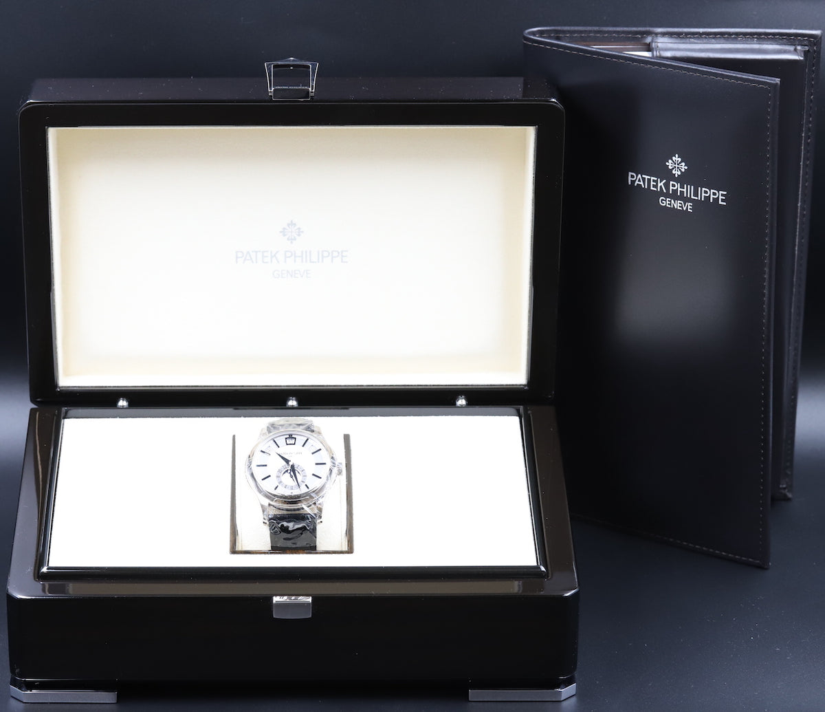 Patek Philippe<br>5205G Complications Annual Calendar Moonphase