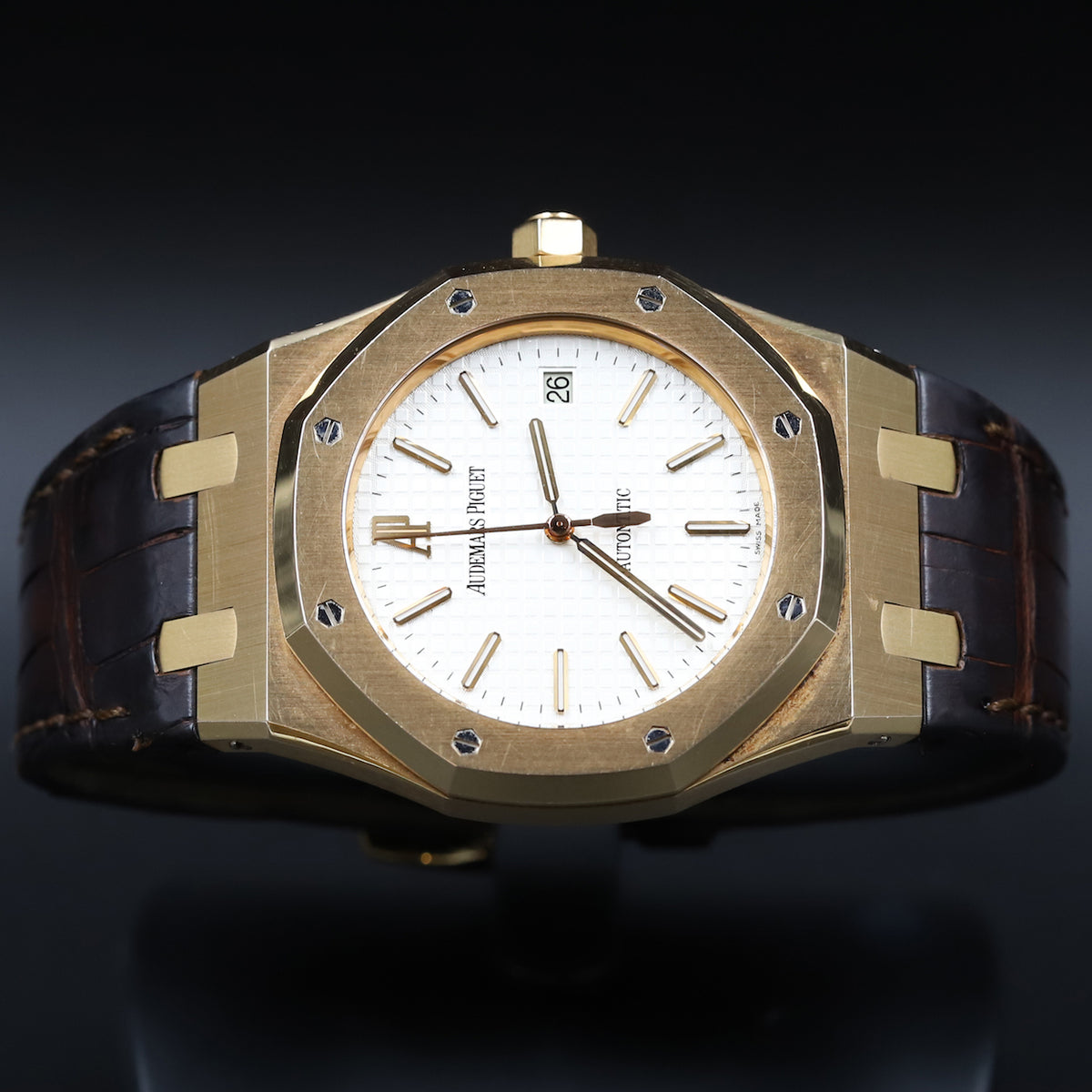Audemars Piguet<br>15300OR Royal Oak White Dial