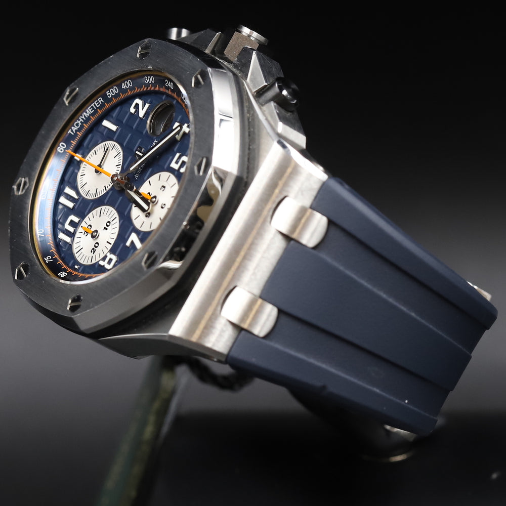 Audemars Piguet<br>26470ST Royal Oak Offshore 'Brick' Blue Dial