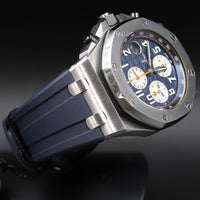 Audemars Piguet<br>26470ST Royal Oak Offshore 'Brick' Blue Dial