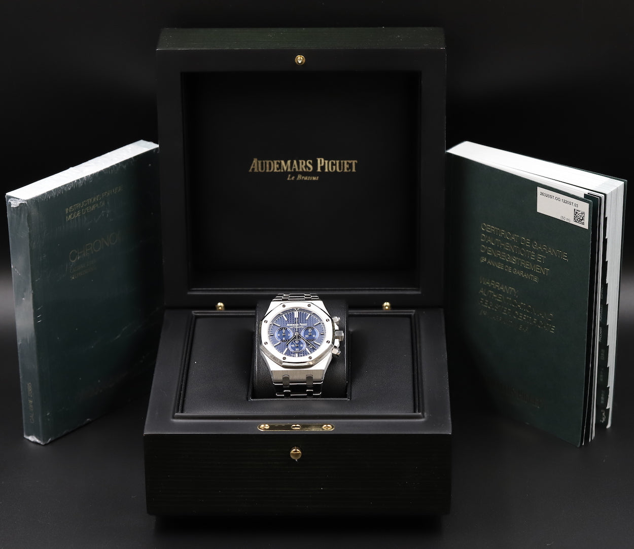 Audemars Piguet<br>26320ST Royal Oak Chronograph Blue Dial