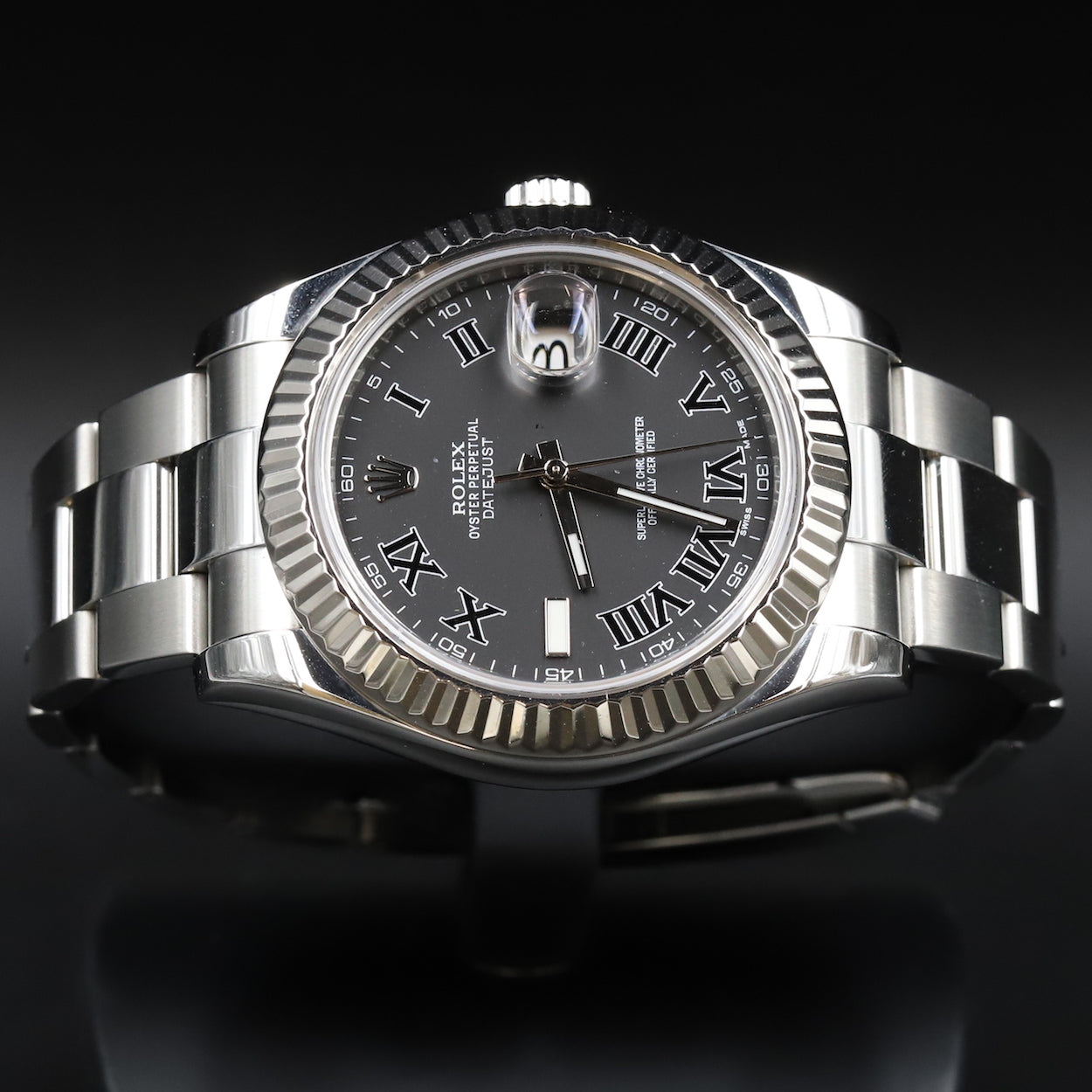 Rolex<br>116334 Datejust II Grey Roman Numeral Dial