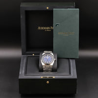Audemars Piguet<br>15202IP Royal Oak Jumbo Blue Dial