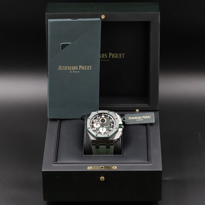 Audemars Piguet<br>26405CE Royal Oak Offshore Green Dial