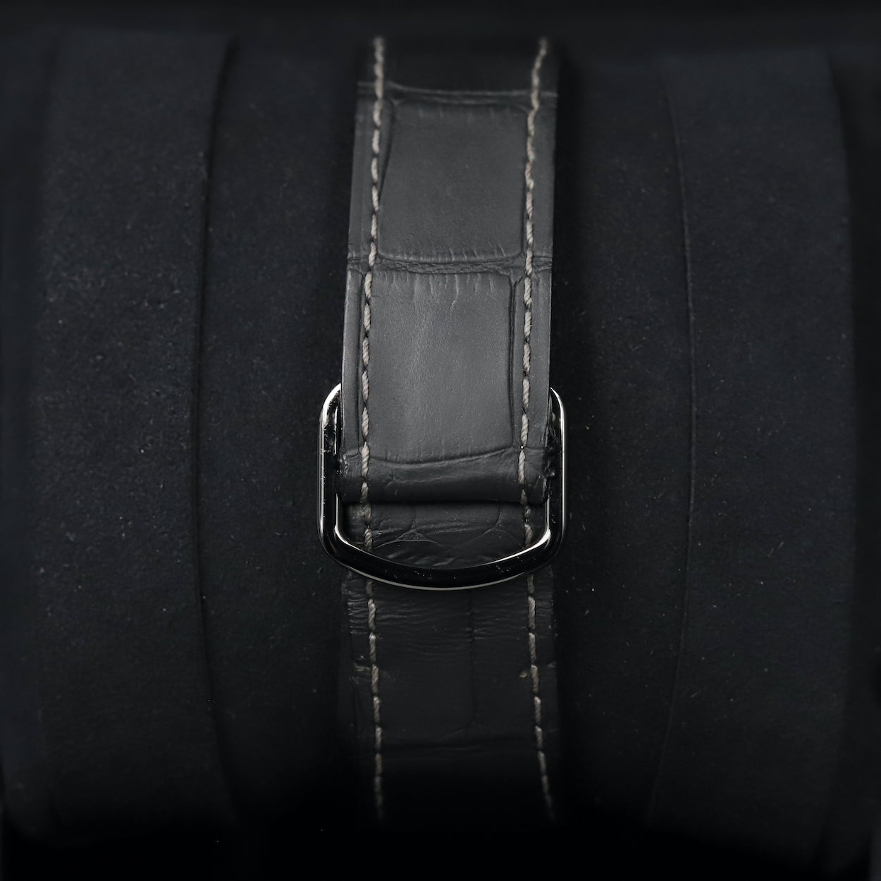 Cartier<br>WSSA0039 Santos De Cartier Black ADLC Skeleton Dial
