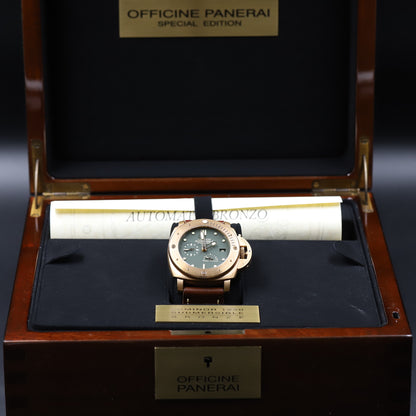 Panerai<br>PAM 00507 Luminor Submersible 1950 3 Days Power Reserve Automatic Bronzo