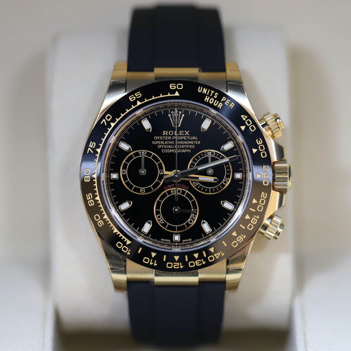 Rolex<br>116518LN Daytona Oysterflex Black Dial