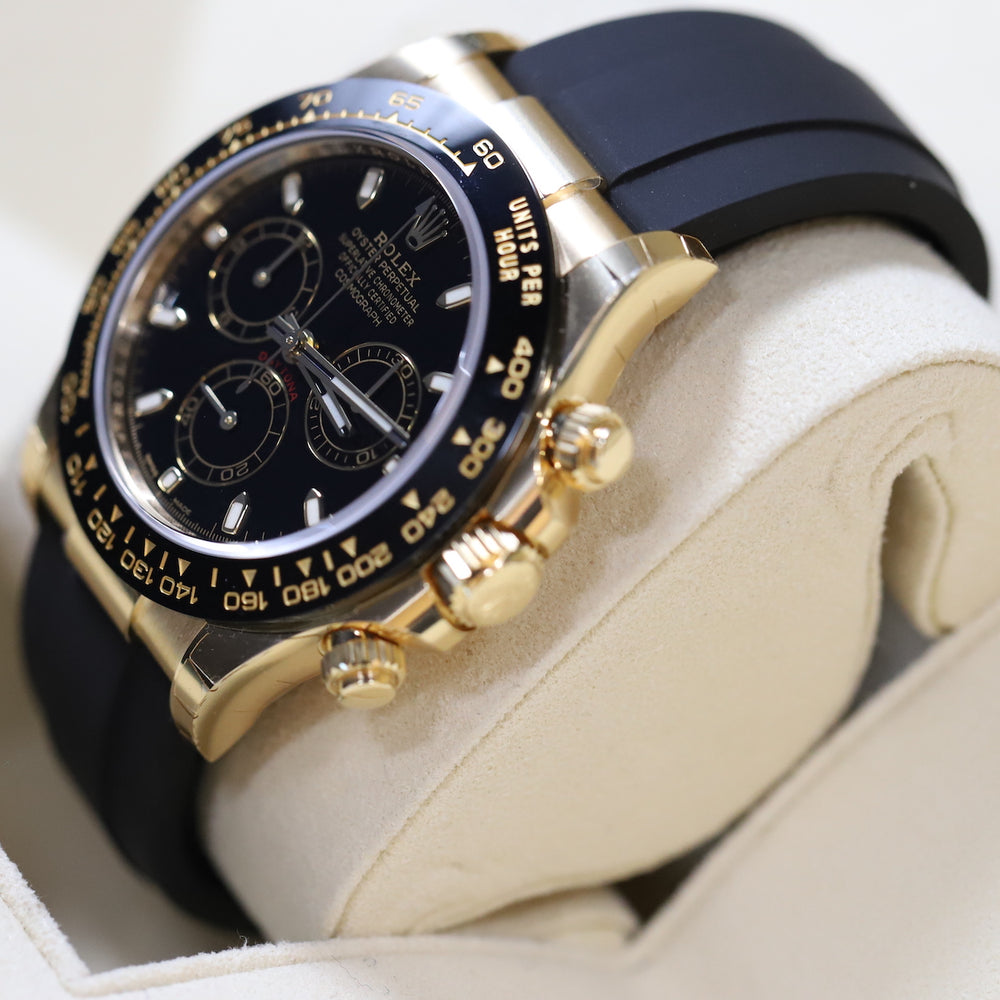 Rolex<br>116518LN Daytona Oysterflex Black Dial