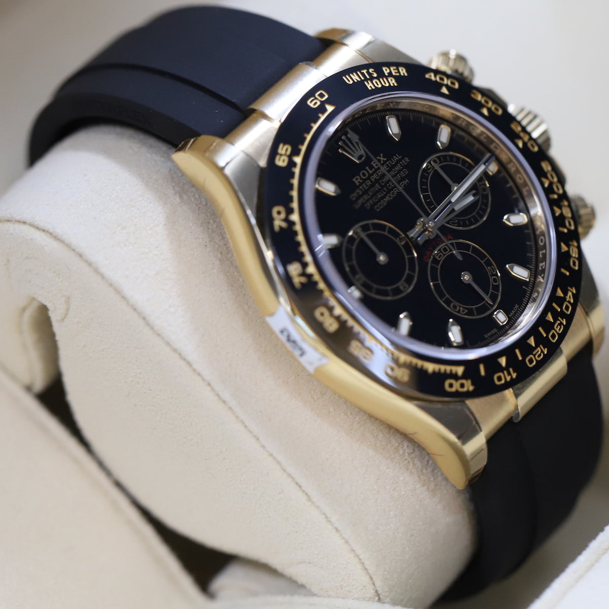 Rolex<br>116518LN Daytona Oysterflex Black Dial