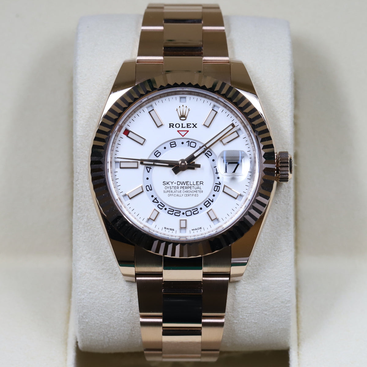 Rolex<br>326935 Sky-Dweller White Dial