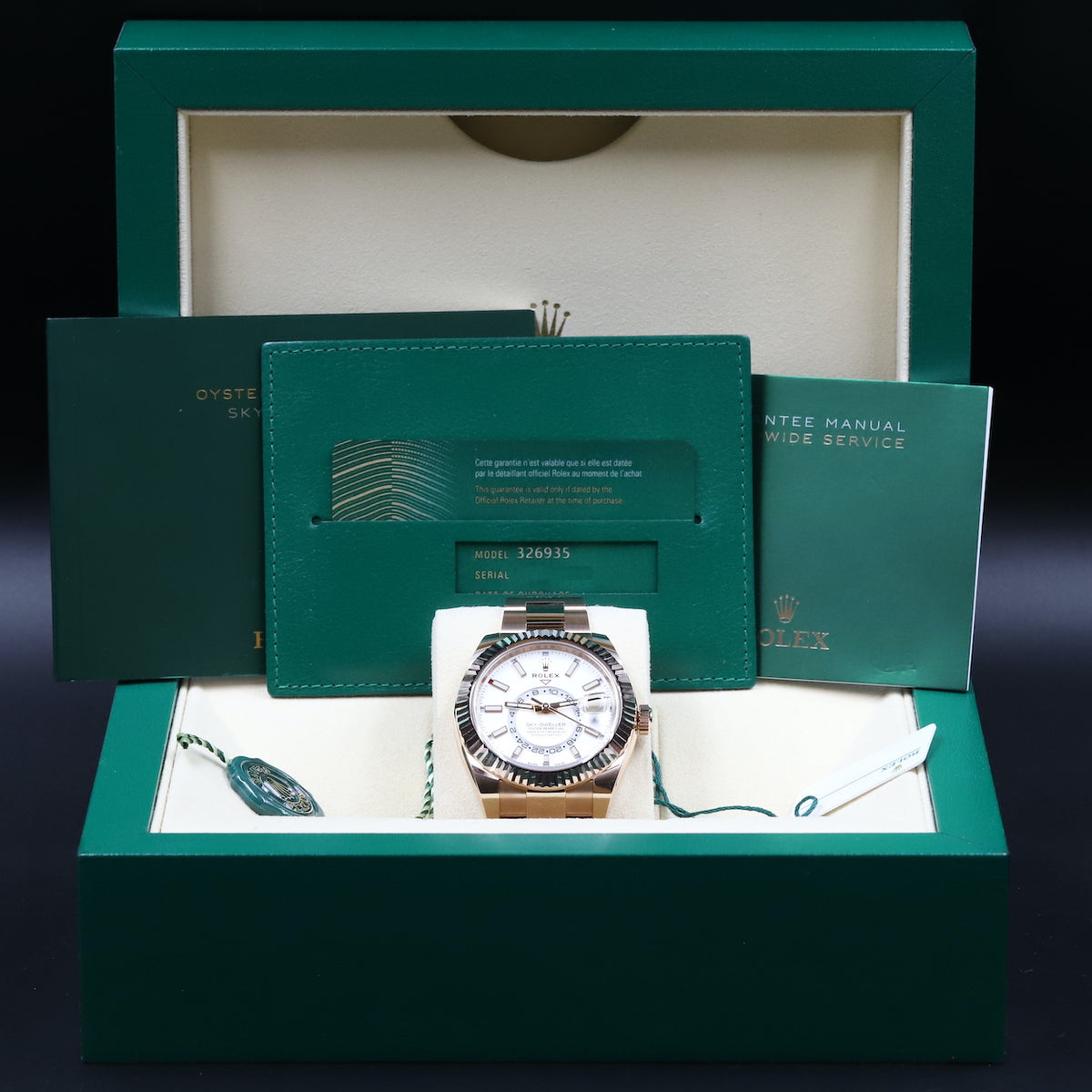 Rolex<br>326935 Sky-Dweller White Dial