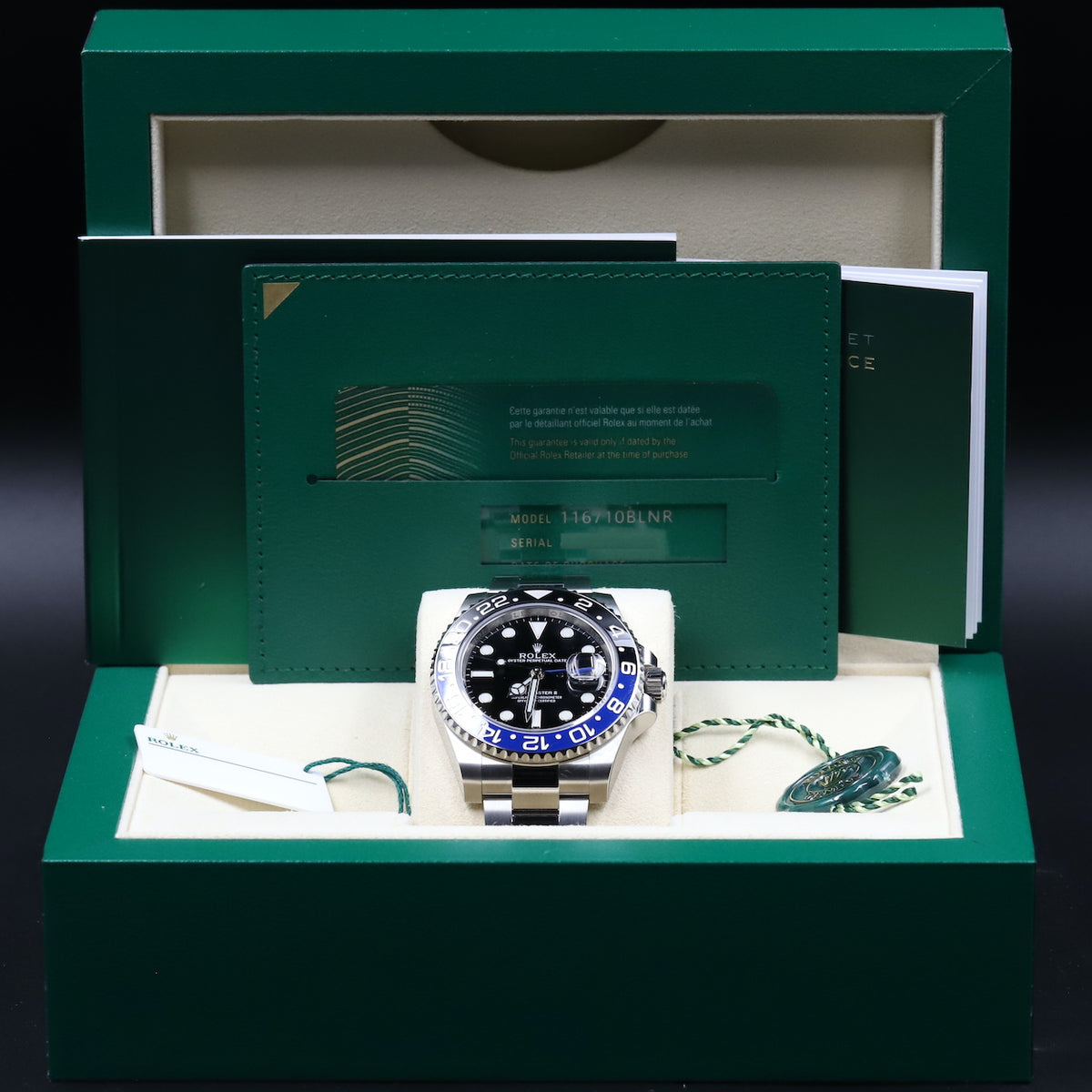 Rolex<br>116710BLNR GMT Master II 'Batman'