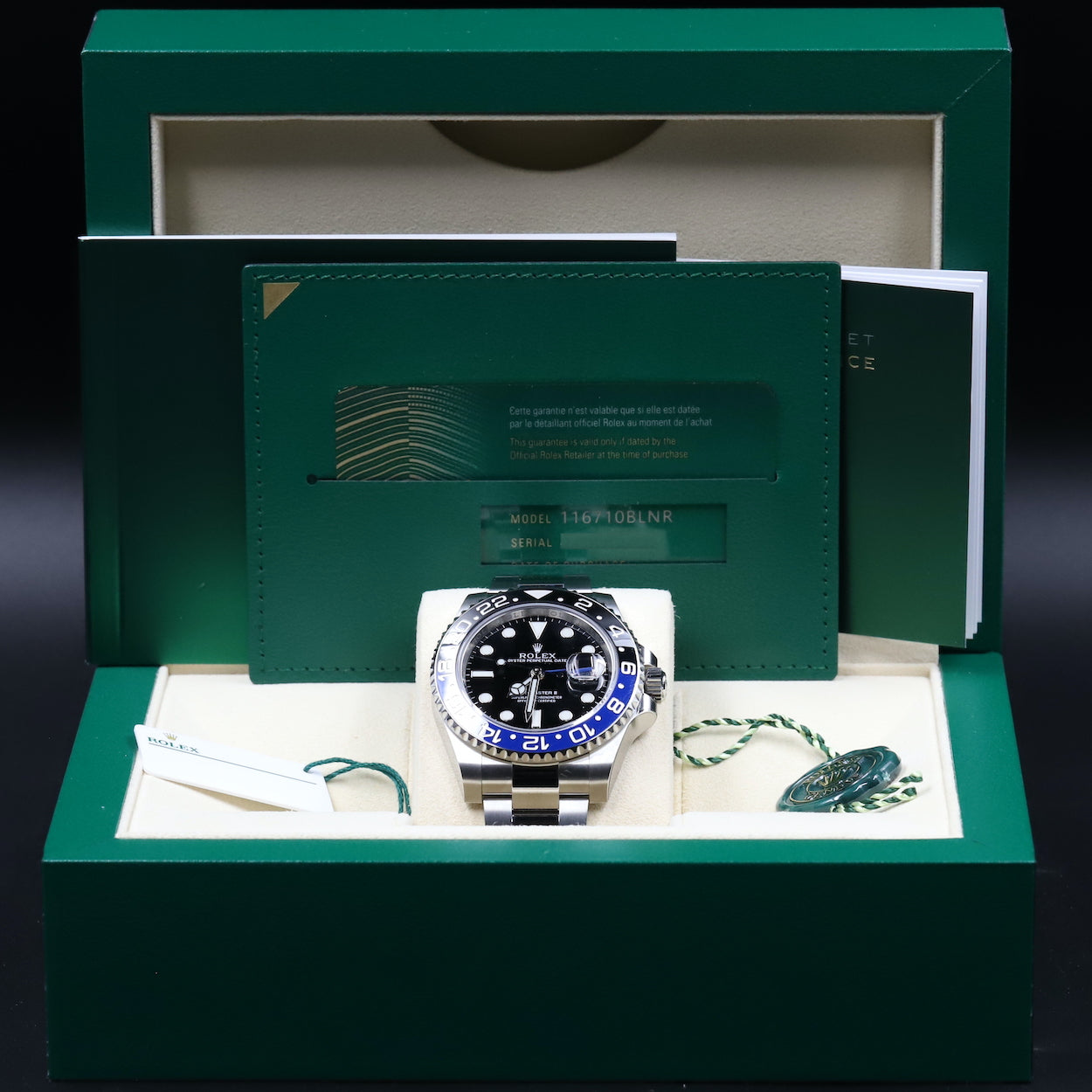 Rolex<br>116710BLNR GMT Master II 'Batman'