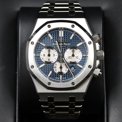 Audemars Piguet<br>26331ST Royal Oak Chronograph Blue Dial