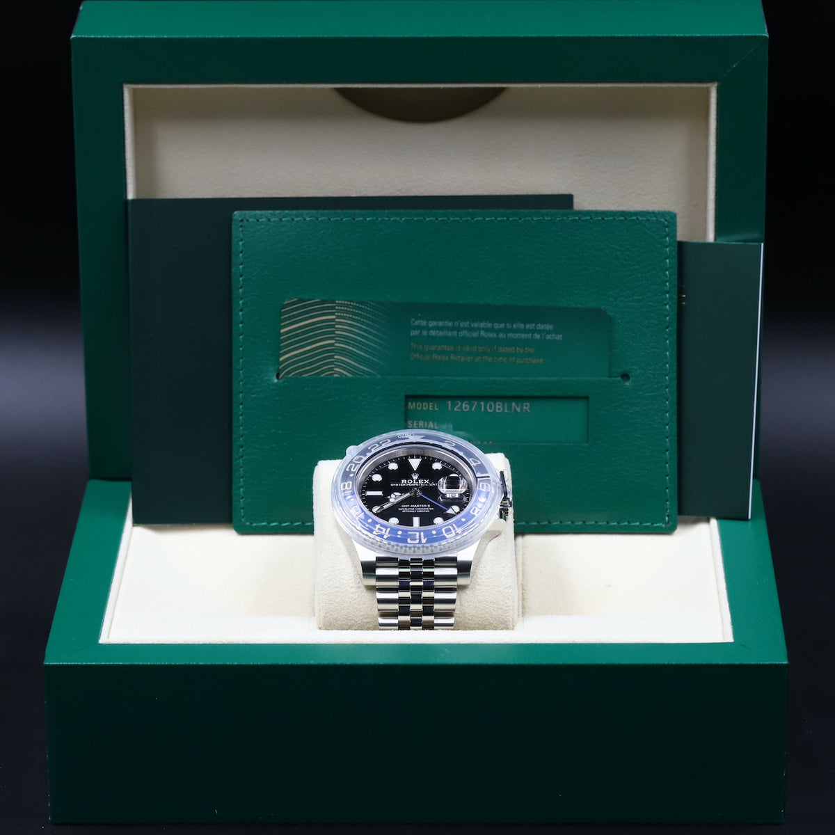 Rolex<br>126710BLNR GMT Master II 'Batman'