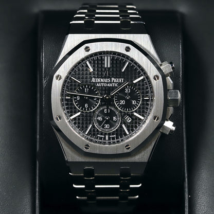 Audemars Piguet<br>26320ST Royal Oak Chronograph Black Dial