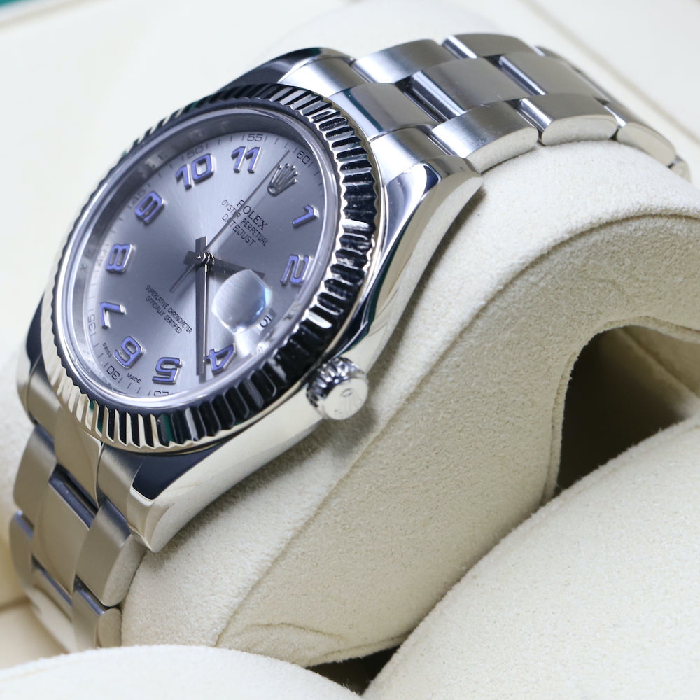 Rolex<br>126334 Datejust 41 Silver Arabic Numeral Dial