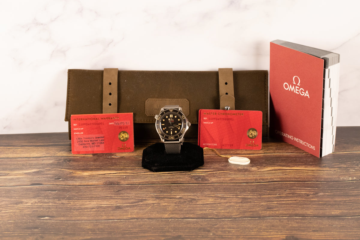 Omega<br>210.90.42.20.01.001 Seamaster 007 James Bond Edition